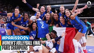 Womens Volleyball Final 🏐  Paris Champions [upl. by Normi]