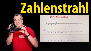 Der Zahlenstrahl  einfach erklärt  Lehrerschmidt  Grundschule [upl. by Karil193]