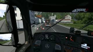 Euro Truck Simulator 2 TruckersMP From Bern to Dijon Ice Cream [upl. by Gillett45]