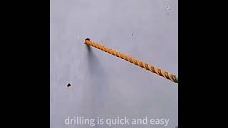 tools drillbit sdsdrillbits Mastering Deep Drilling Using a 50cm Long Drill Bit [upl. by Ayar]