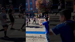 Nyc marathon 2024 brooklyn myrtle ave [upl. by Brandon]