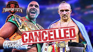 WOW  TYSON FURY PULLS OUT OF USYK FIGHT FOR UNDISPUTED [upl. by Rovit]