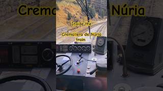 🚞 Most scenic train ride in the Pyrenees Cremallera de Nuria catalunya spain [upl. by Adamsun]