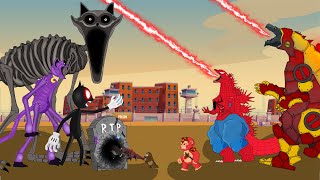 EVOLUTION of Godzilla King Kong vs Catnap  Battle Monsters  SH Godzilla [upl. by Sinclair]