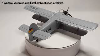 AN2 Interflug der DDR im Maßstab 187 H0  CPLModel Factory [upl. by Wilton792]