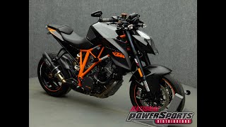 2016 KTM 1290 SUPER DUKE R WABS  National Powersports Distributors [upl. by Nirek954]