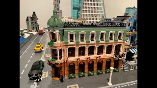 Lego Boutique Hotel 10297 aka The Continental Hotel expansion [upl. by Towill]