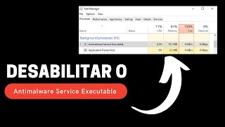 How To Fix Disable Antimalware Service Executable High Memory CPU Usage on Windows 10  11 [upl. by Matland]