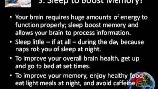 Brain Health Tips to Increase Your Memory Concentration Attention etc [upl. by Bevvy]