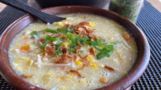 Sop Bubur Jagung [upl. by Walrath942]