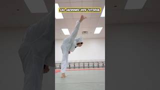 540 Jackknife Kick Tutorial  LG Martial Arts shorts martialarts [upl. by Datnow]