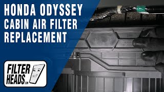 How to Replace Cabin Air Filter 2014 Honda Odyssey  AQ1058 [upl. by Elleinet959]