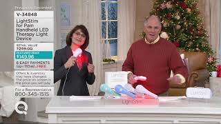 LightStim for Pain Handheld LED Therapy Light Device on QVC [upl. by Harshman]