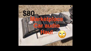 80 Car Audio Marketplace haul Does any of this junk even work [upl. by Maurili735]