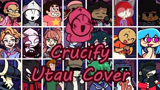 Crucify but Every Turn Another Character Sings It  UTAU Cover [upl. by Onairot]