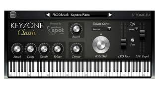 Keyzone Classic Piano Plugin 100 Free By Bitsonic💥ฟรี [upl. by Weldon19]