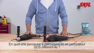 En quoi une perceuse à percussion et un perforateur SDS diffèrentils [upl. by Letnuahs571]