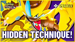 The HIDDEN Zeraora Technique  Pokemon Unite [upl. by Rebma459]