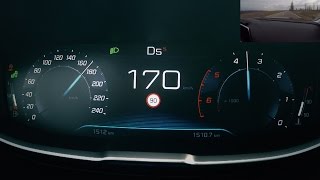 Peugeot 3008 16 Blue HDi 0170 kmh acceleration [upl. by Anehsak881]