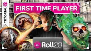 Roll20 Beginner Overview Learn the Basics Roll20 Tutorial [upl. by Berthold]