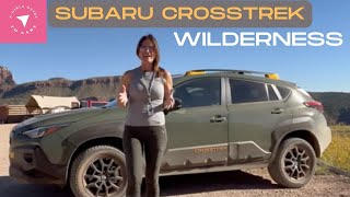 2024 Subaru Crosstrek Wilderness First Look WOOOOHOOOO [upl. by Sekyere]