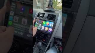 Toyota Corolla 2010 CarPlay screen [upl. by Ecarret]