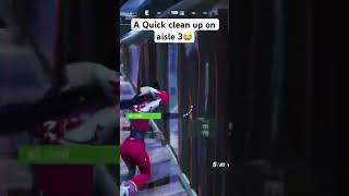 Lil quick easy clean up tutorial 🤦🏾‍♂️🤣fortnite shorts [upl. by Ciredor]