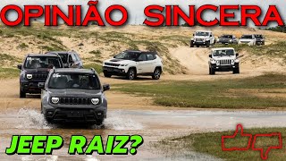 Jeep RENEGADE COMPASS e Commander enfrentam TRILHAS e DUNAS do Nordeste Aventura raiz de Jipe 4x4 [upl. by Rainah842]