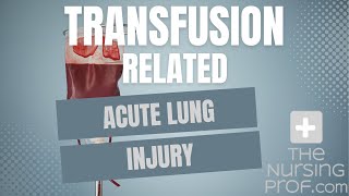 Transfusionrelated Acute Lung Injury TRALI Warning Signs and How to Avoid It [upl. by Alamac]