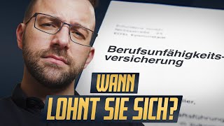 Wann hat sich eine BU gelohnt Wir rechnen nach [upl. by Ecyor270]