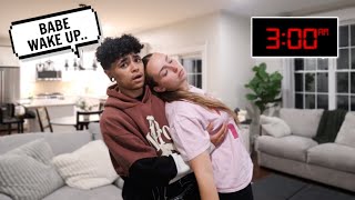 SLEEP WALKING PRANK ON BOYFRIEND [upl. by Meridel]