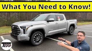 2022 Tundra Limited Review Everything You Need to Know [upl. by Assilam]