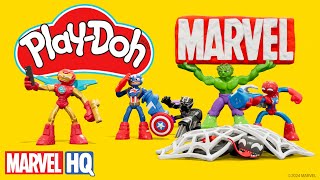 Des Héros en Devenir   PlayDoh Marvel Bandeannonce  Marvel HQ France [upl. by Madson]