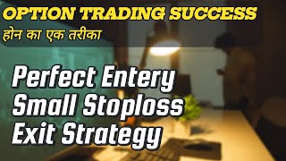 MY PERFECT Entry Stoploss and Target MASTERCLASS in Options Trading [upl. by Tterrej]