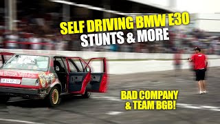 Self Driving BMW E30  Bad Company amp Team BGB [upl. by Ardni]