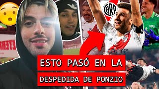 Así fue la DESPEDIDA de LEO PONZIO desde el ESTADIO MONUMENTAL D  Vlog en la Cancha de River Plate [upl. by Soll764]