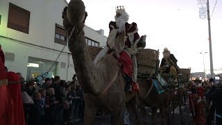 Cabalgata Reyes Magos Tías 2018 [upl. by Aitnahs]