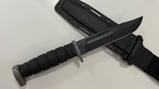 Kabar D2 “Extreme FightingUtility Knife” Straight Edge Overview [upl. by Yeldoow]