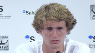 Zverev avisa quotEl próximo partido contra Nadal será diferentequot [upl. by Einon]