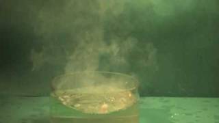 C01 Reaction of Caesium and Water [upl. by Stedman]