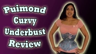 Puimond PY09 Curvy Underbust Corset Review  Lucys Corsetry [upl. by Helprin]