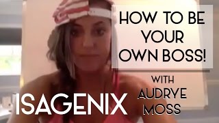 How to be your own BOSS  Audrye Moss [upl. by Babbette]