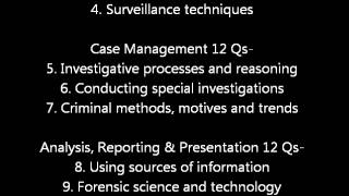 The 75 questions of the Illinois Private Detective license examination [upl. by Elsy140]