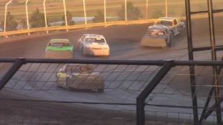 Williston Basin Speedway IMCA Stock Car AMain 7317 [upl. by Naujd243]