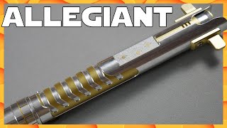 Allegiant by Electrum Sabercrafts  SABER SHOWCASE [upl. by Cece664]