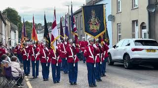 Drumderg Loyalists Keady clip 2  Dunloy Accordion band parade 2024 [upl. by Verity]