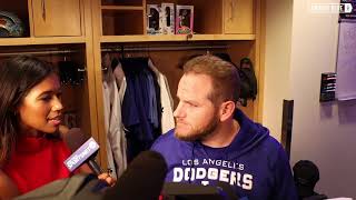 Dodgers postgame Max Muncy suggests concern over potential injury [upl. by Darb305]