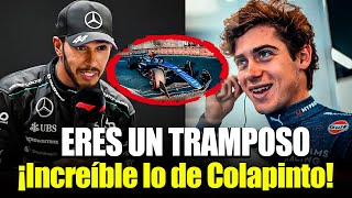 😱 ¡Casi provoca un ACCIDENTE 😱Franco Colapinto sorprende en la F1 [upl. by Ycrad]