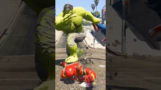 SUPERMAN SAVES SPIDERMAN FROM HULK shorts [upl. by Fabi]