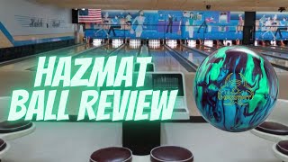 Hammer Hazmat Bowling Ball Review [upl. by Enomed]